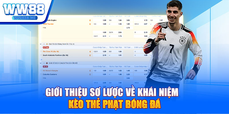 Giới thiệu sơ lược về khái niệm kèo thẻ phạt bóng đá