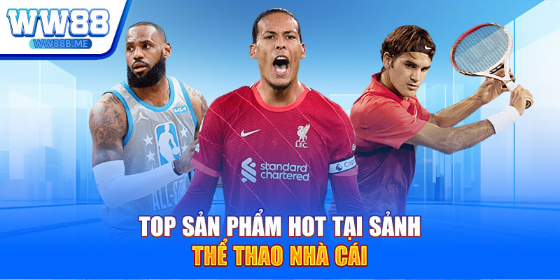 Top sản phẩm hot tại sảnh thể thao nhà cái