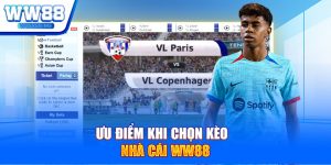 Ưu điểm khi chọn kèo nhà cái WW88